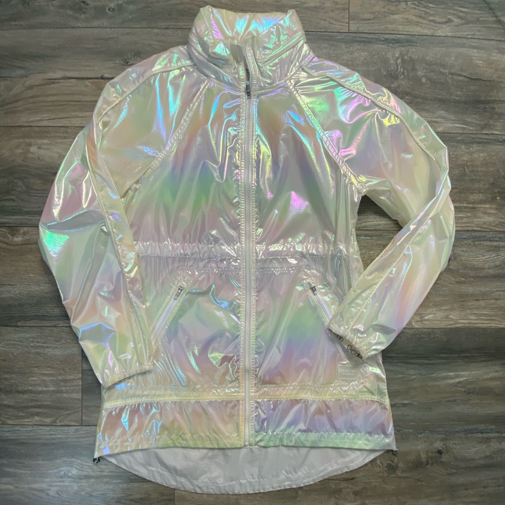 Holographic Rain Jacket